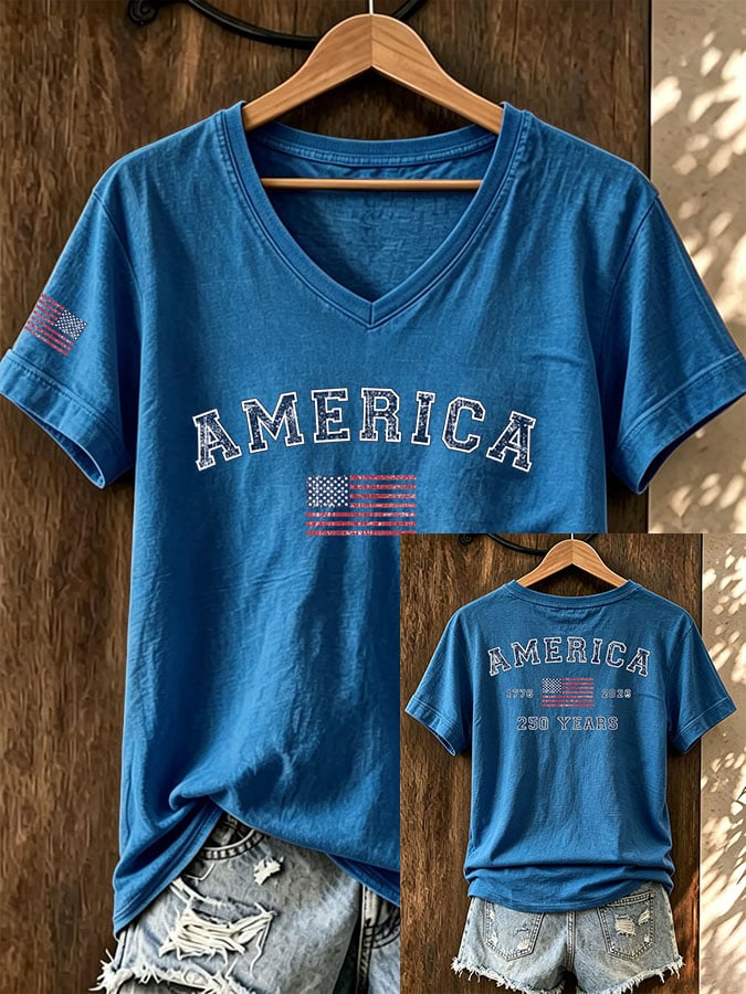 Women's Casual Print Short-Sleeve T-Shirt