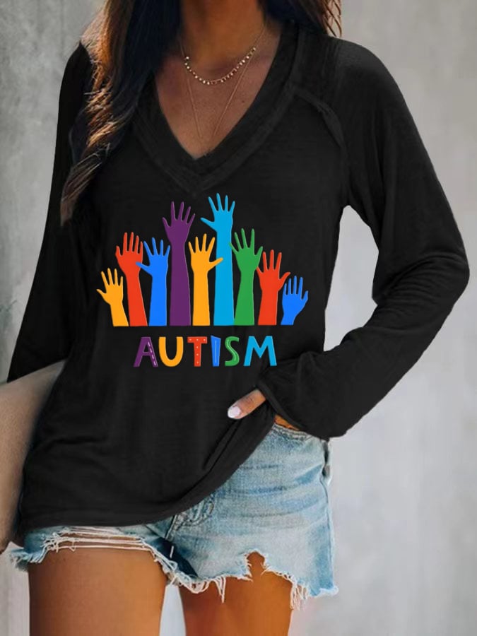 Women's Autism Awareness Shirt