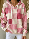 Women's Vintage Hoodie Geometric Hoodie