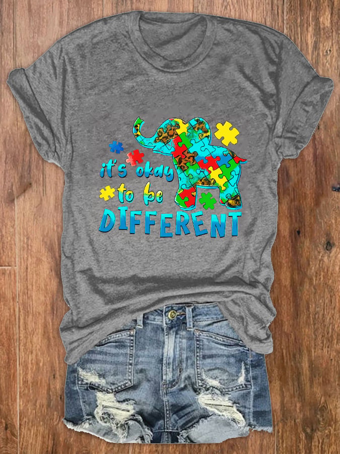 Women's It's Ok To Be Different Short Sleeve T-Shirt