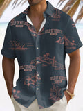 Men's Gulf Of Mexico Printed Short Sleeve Shirt