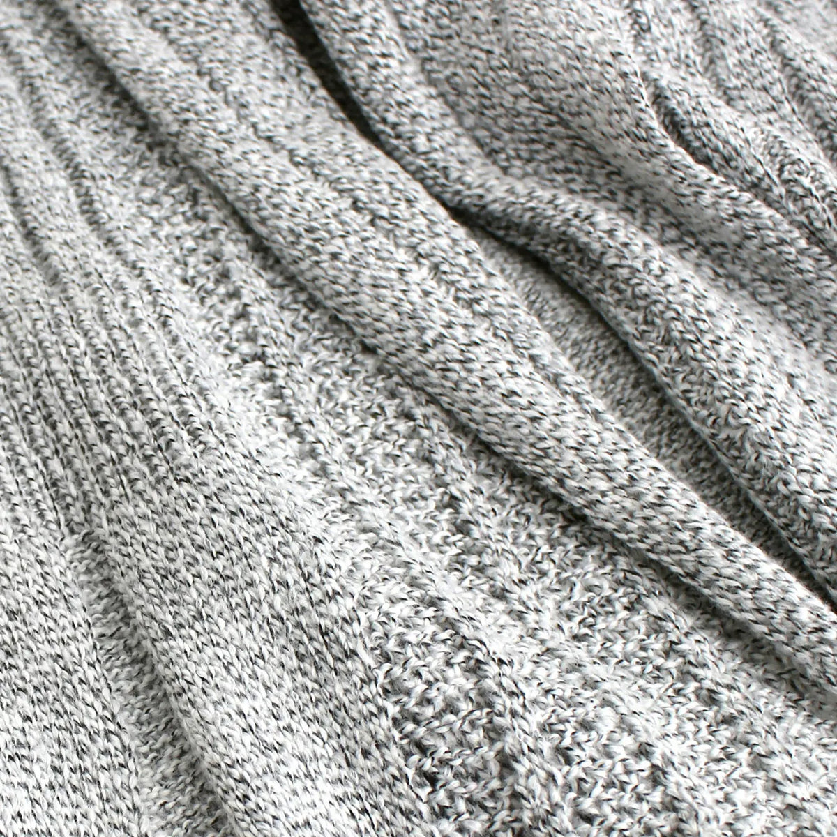 Elegant Knitted Long-sleeved Mid-length Cardigan