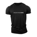Men'S Discipline Wins Crew Neck Cotton Short-Sleeve T-Shirt
