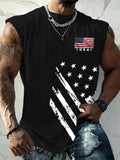Men's Independence Day Print Tank Top