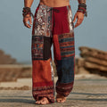 Men's Boho Hippie Style Ethnic Pattern Casual Pants