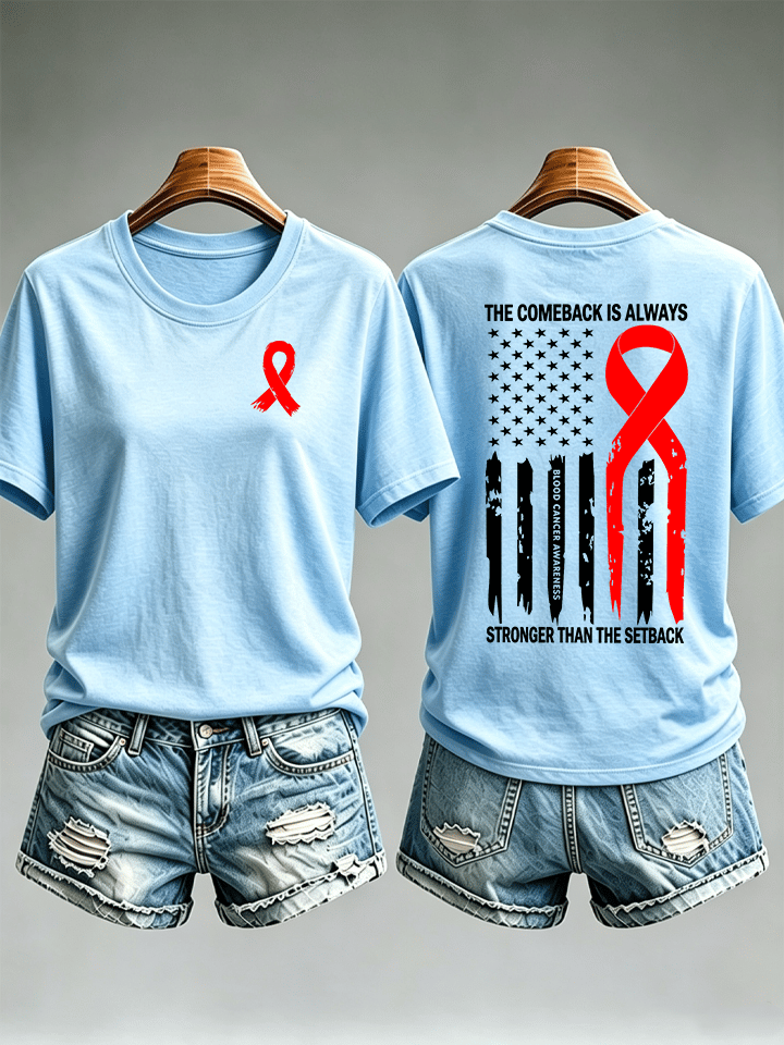 Women's THE COMEBACK IS ALWAYS Print T-Shirt