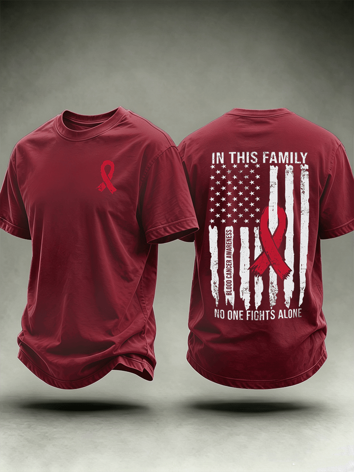 Men's Blood Cancer Awareness Shirt