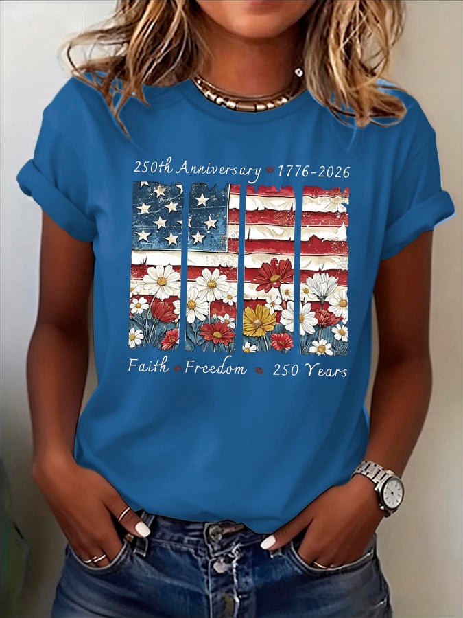 Women's  United States 250 Years  T-shirt