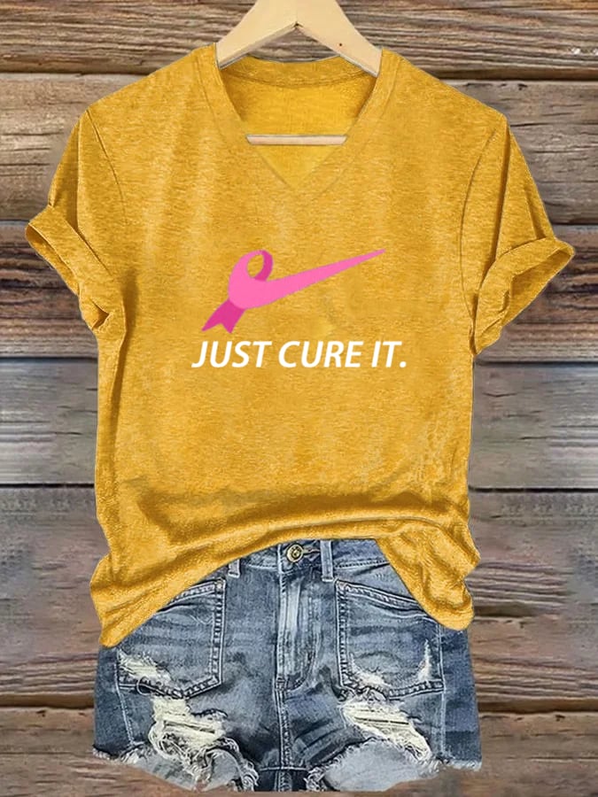 Women's  JUST CURE IT Print T-Shirt
