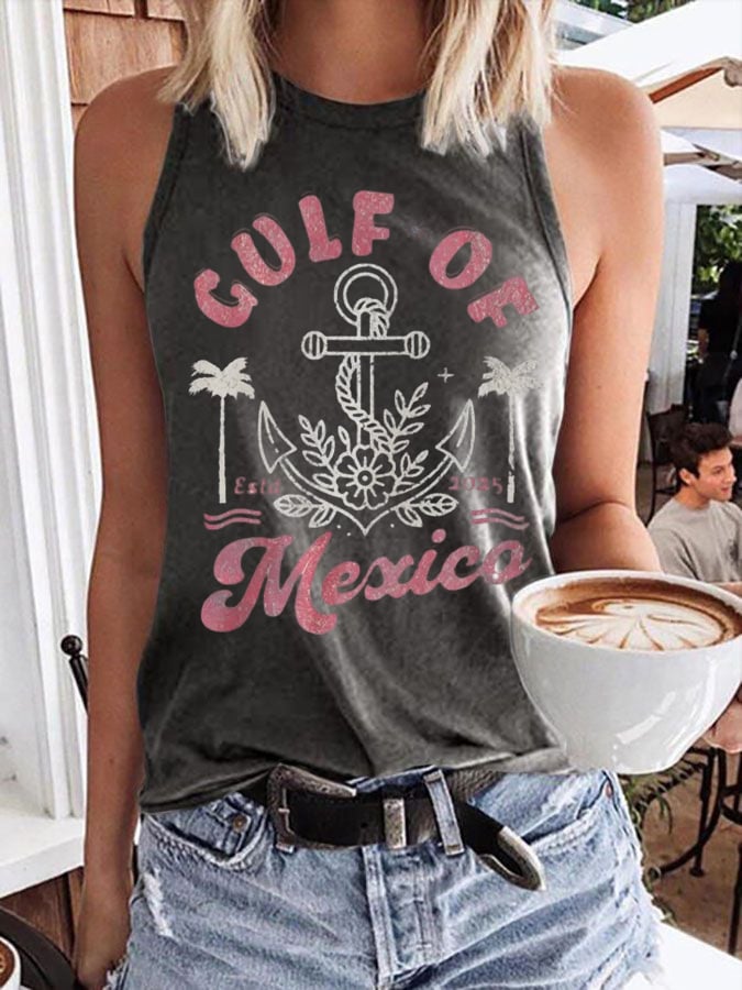 Women's Gulf of Mexico Est 2025 Print Vest