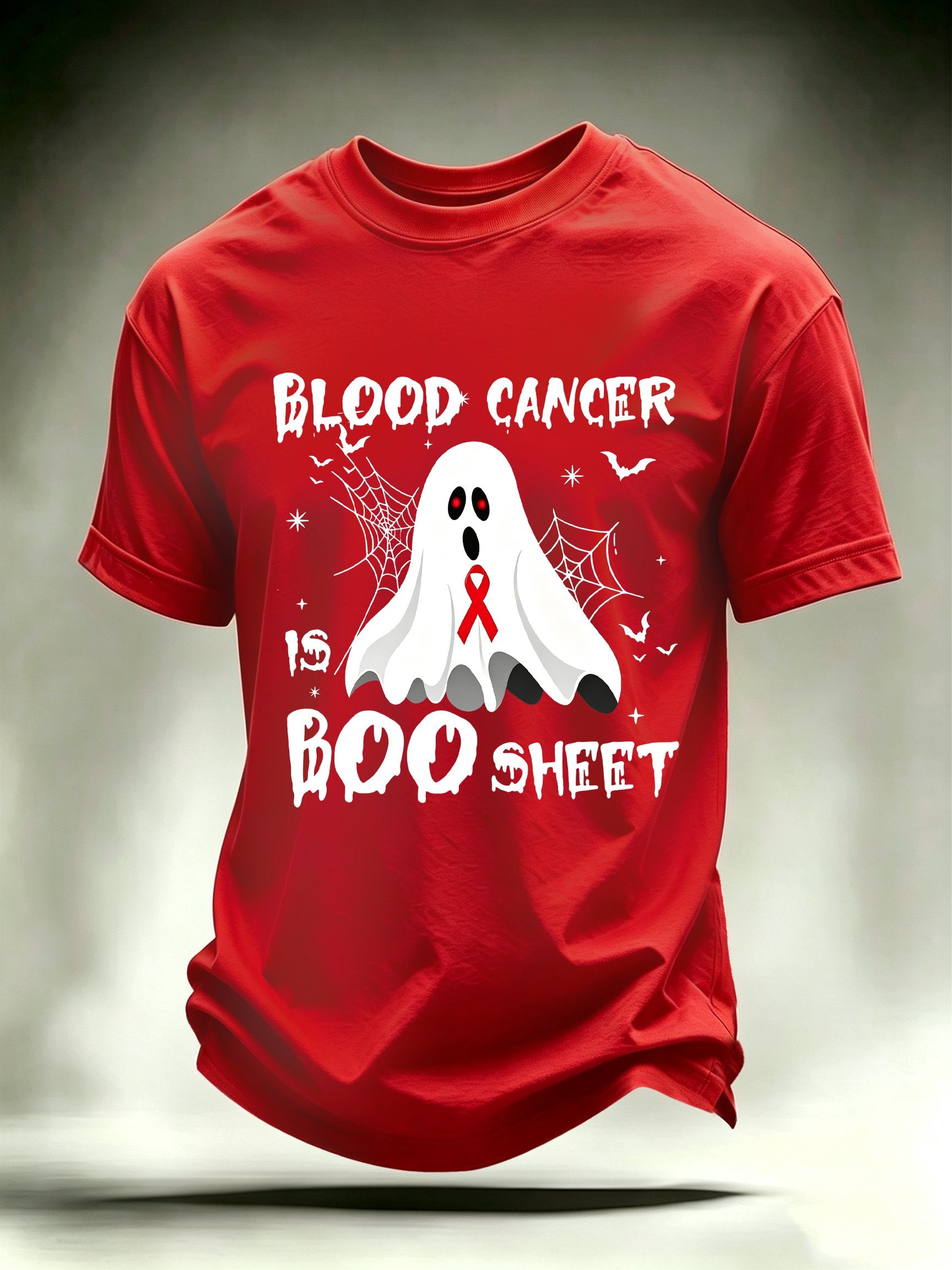 Men's BLOOD CANCER Print T-Shirt