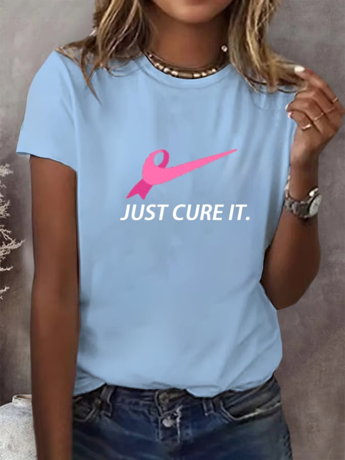 Women's JUST CURE IT Print T-Shirt