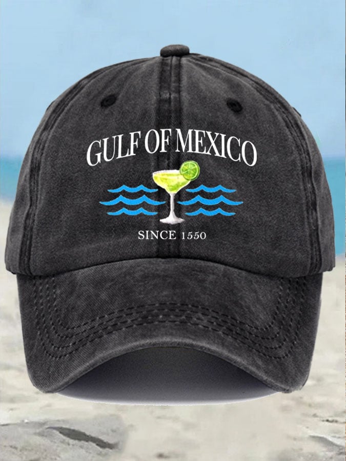 Unisex Gulf Of Mexico Print Hat
