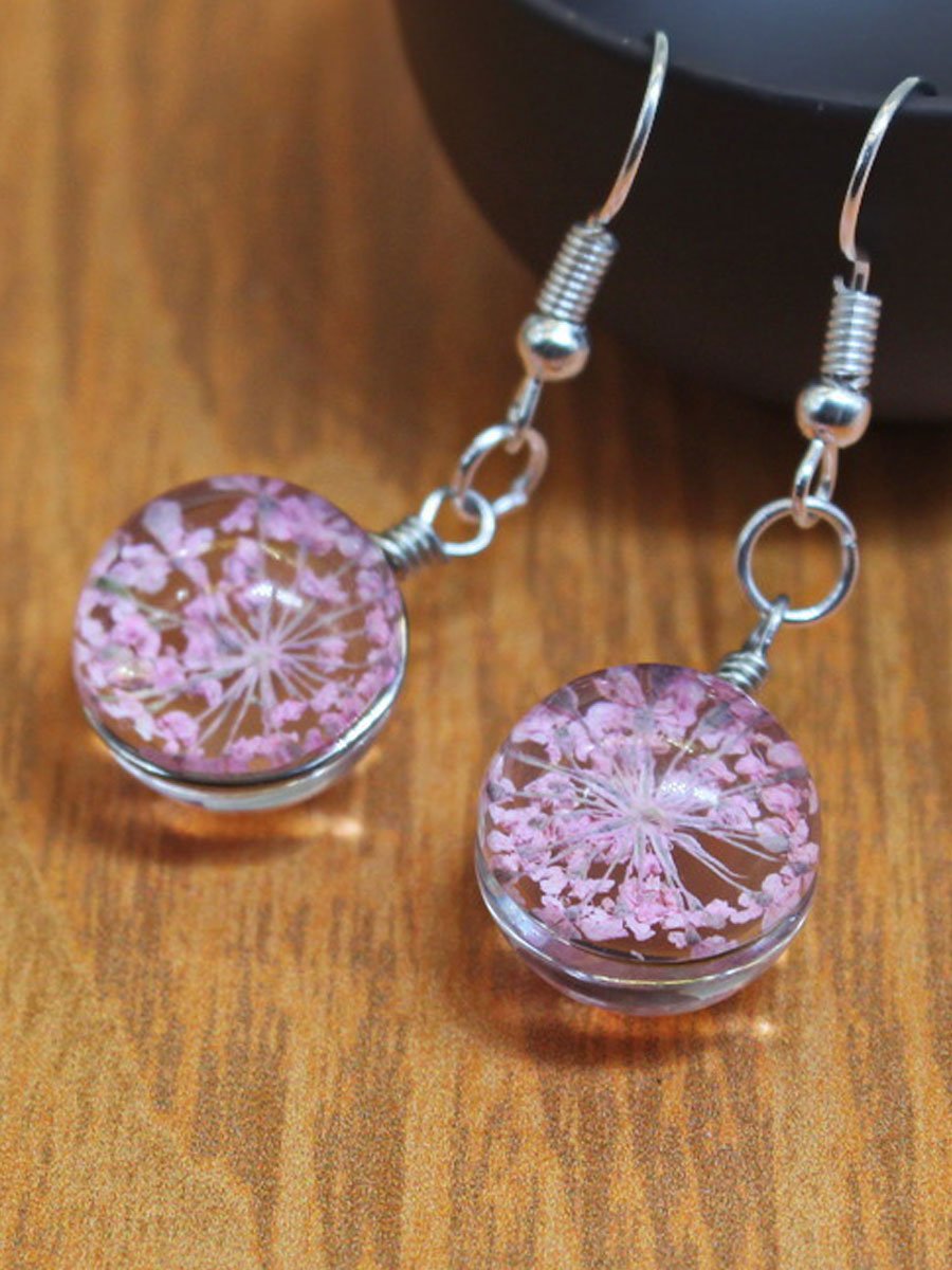 Alzheimer's Awareness Dementia Forget Me Not Earrings