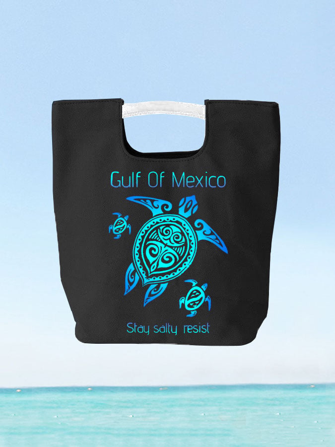 Gulf Of Mexico Print Tote Bag
