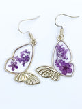 Alzheimer's Awareness Dementia Forget Me Not Earrings
