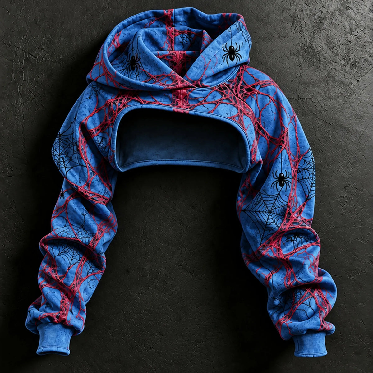 Women's Halloween Art Print Hoodie Two Piece Set