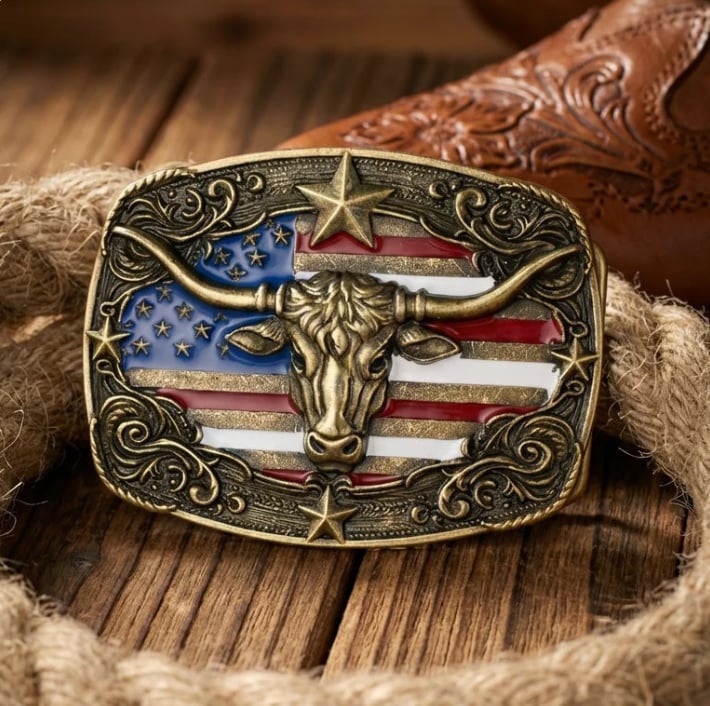 🔥Hot Sale Picks 🔥 (Buy 2 save 40%) Bucks Patriot Buckles