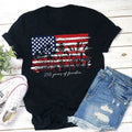 Land Of The Free Home Of The Brave Cotton T-Shirt