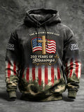 Men's 250th Anniversary of the Founding of the United States Hoodie