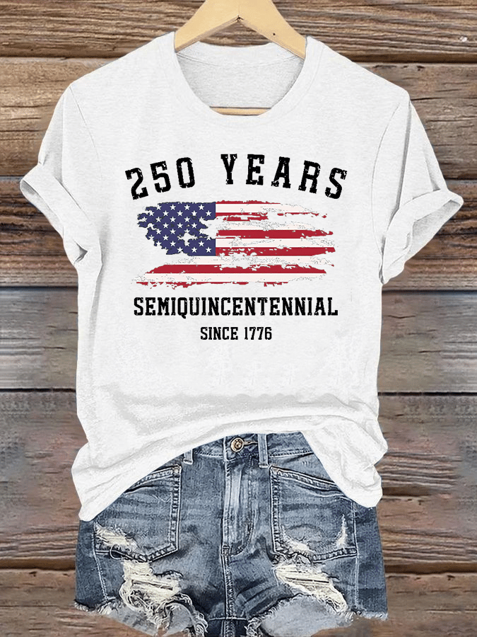 Women's  250 Years Semiquincentennial Since 1776 T-Shirt
