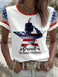 Women's 'Proud Woman Veteran' T-shirts