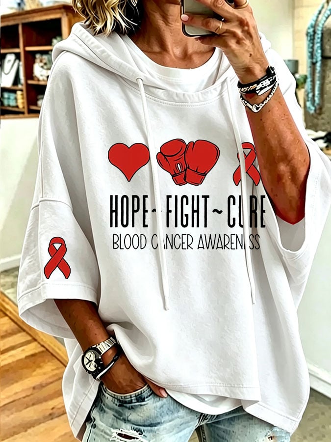 Women's Casual Printed Loose Sweatshirt