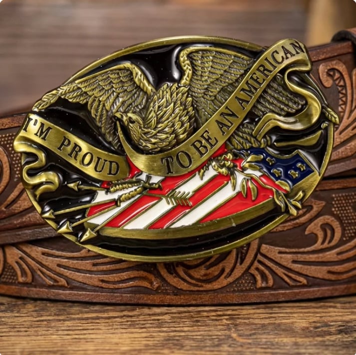 🔥Hot Sale Picks 🔥 (Buy 2 save 40%) Bucks Patriot Buckles