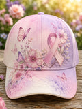 Women'S Breast Cancer Awareness Art Print Cap