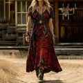 Women's Memorial Day Art Print Casual Dress
