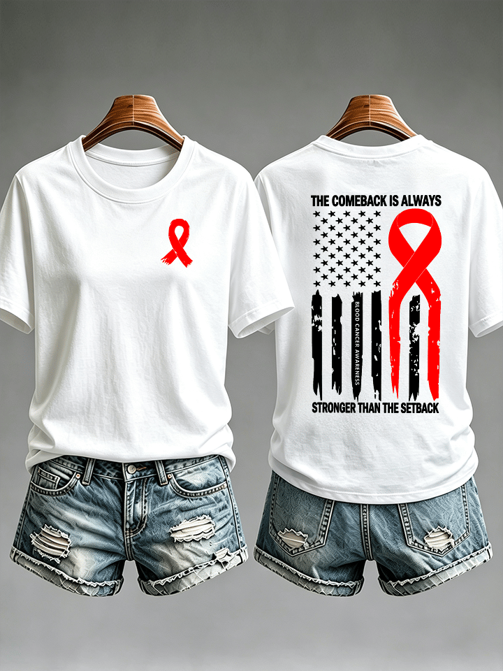 Women's THE COMEBACK IS ALWAYS Print T-Shirt