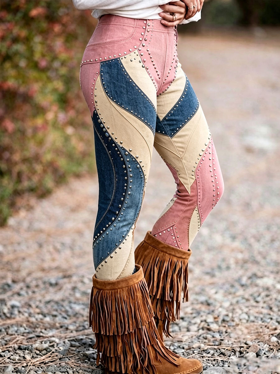 Women'S Western Style Print Leggings