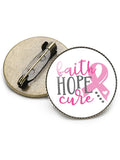 Women’S Pink Ribbon Breast Care Brooch