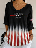 Women's Casual Printed Top