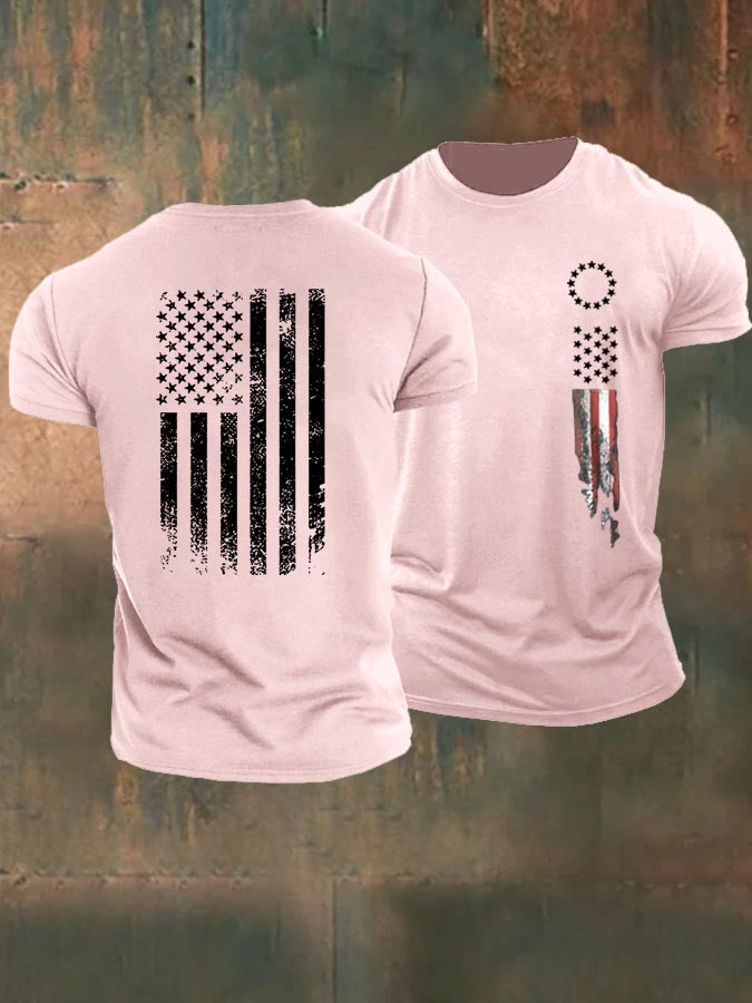 250th Anniversary Pattern 100% Cotton T-Shirt