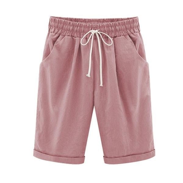 (🔥Summer Hot Sale -48% OFF🔥)Elastic Waist Casual Comfy Summer Shorts(BUY 3GET FREE SHIPPING)