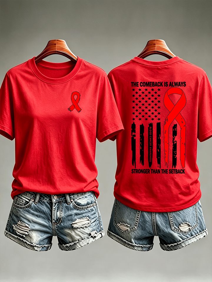Women's THE COMEBACK IS ALWAYS Print T-Shirt