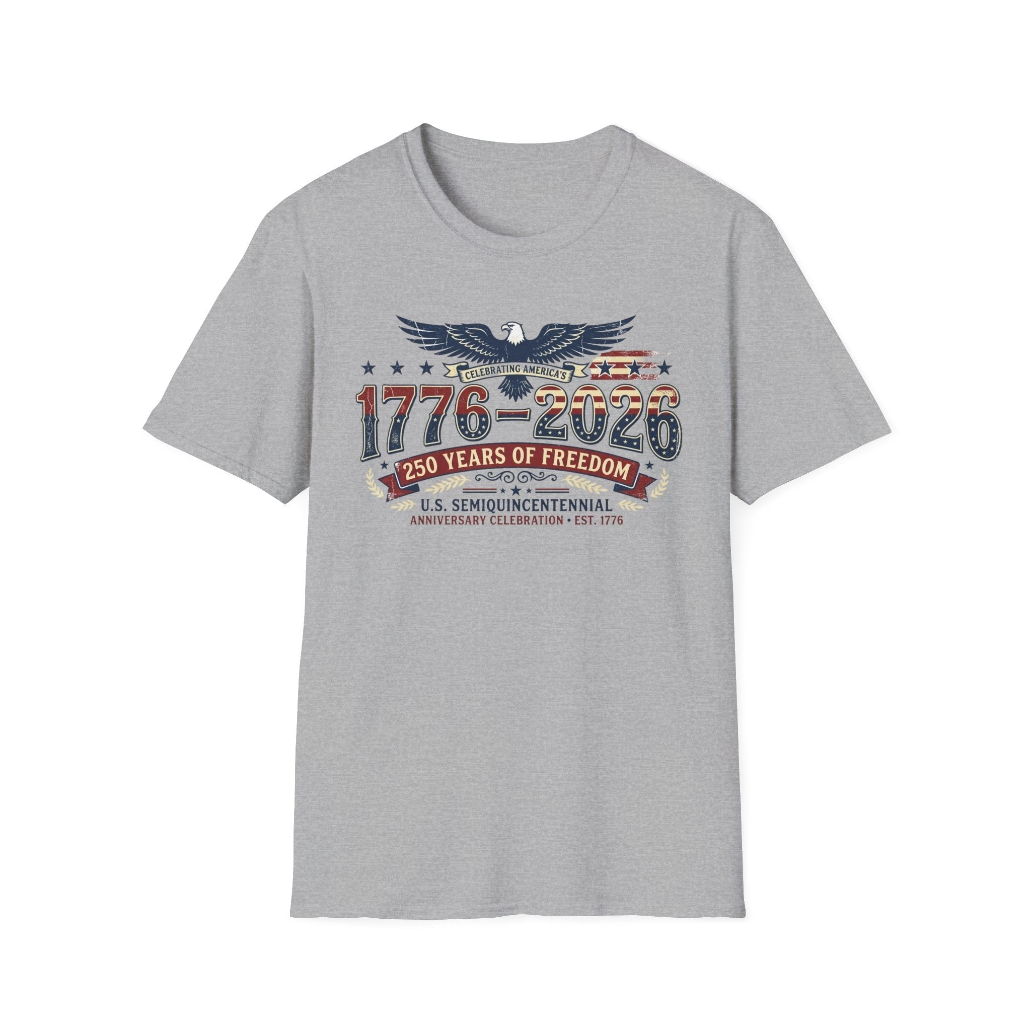 1776–2026 Semiquincentennial T-Shirt | 250 Years of American Freedom