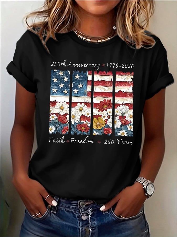 Women's  United States 250 Years  T-shirt