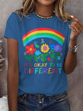 Women's Autism Print T-Shirt
