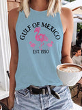 Women's Gulf Of Mexico Print Tank Top