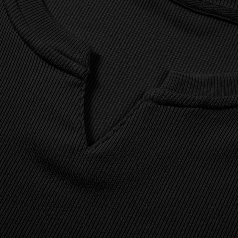 Men's Plain Casual V-Neck Long Sleeve T-Shirt