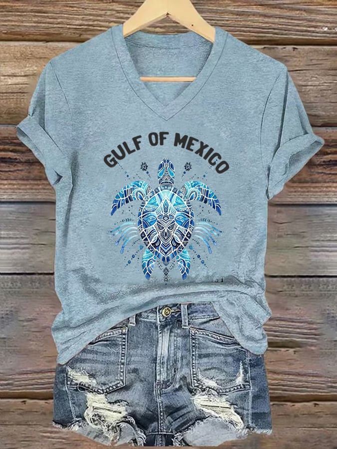 Women's Gulf of Mexico Print T-shirt