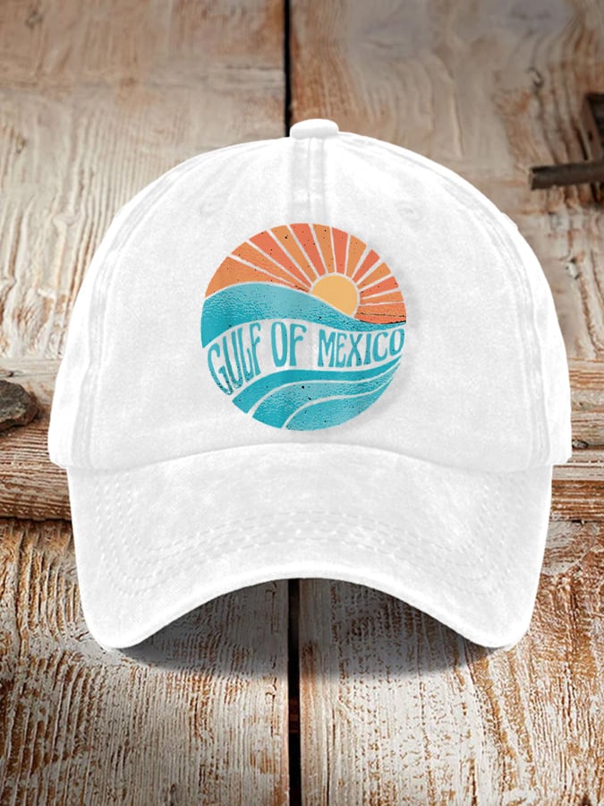 Unisex Gulf Of Mexico Print Hat