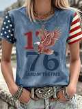 Women's American 250th Print T-Shirt