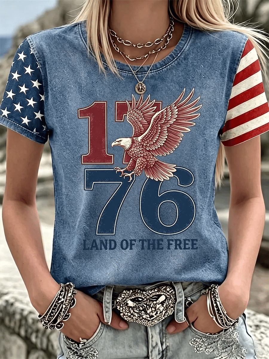 Women's American 250th Print T-Shirt