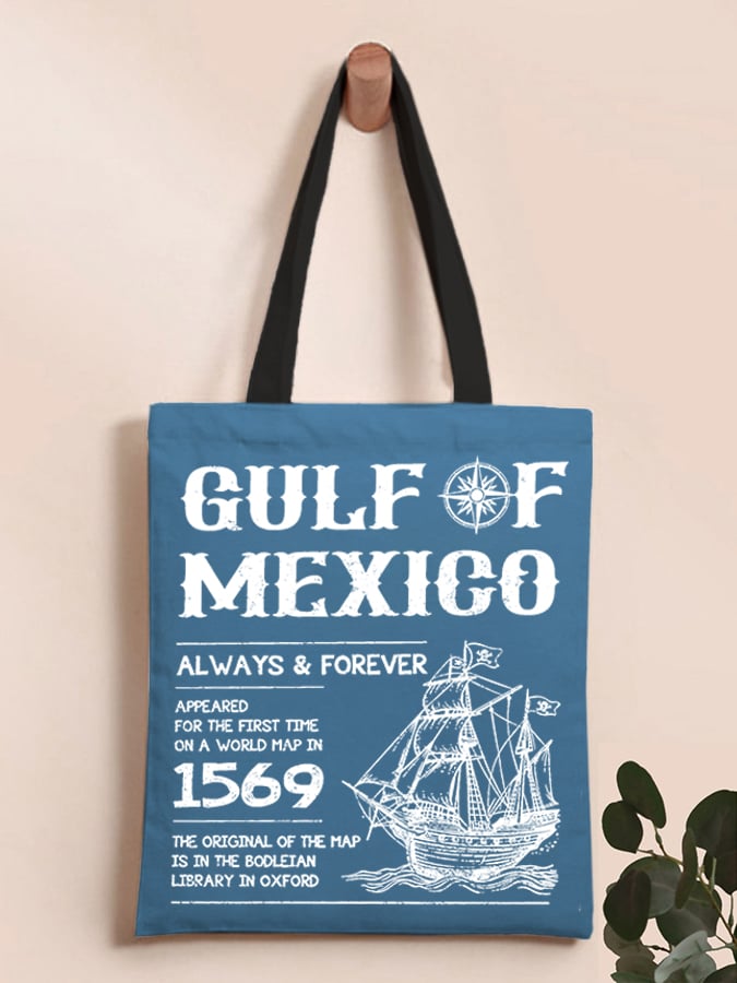 Gulf of Mexico Printed Shoulder Bag Handbag