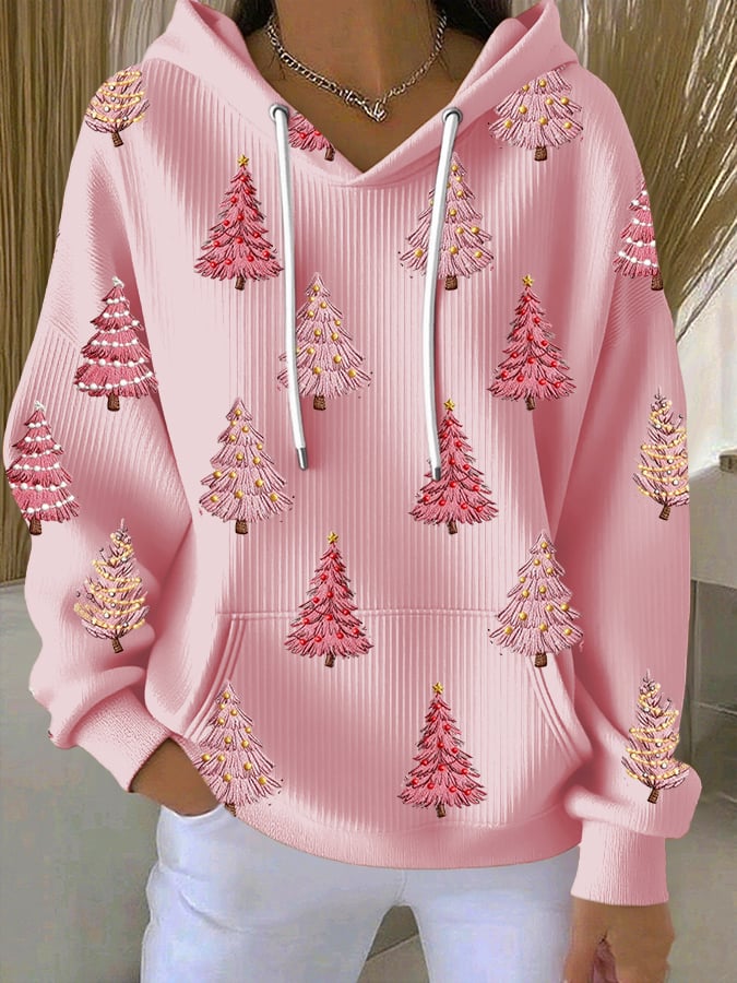 Women'S Christmas Faith Casual Hoodie Sweatshirt
