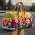 Hippie Journey Quilted Duffle Bag