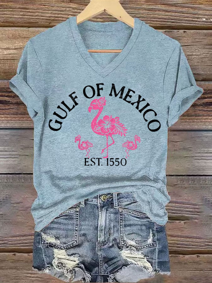 Women's Gulf Of Mexico Printed T-Shirt